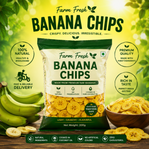 Farm Fresh Banana Chips - 100gm