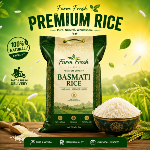 Farm Fresh Premium Basmati Rice - 5kg