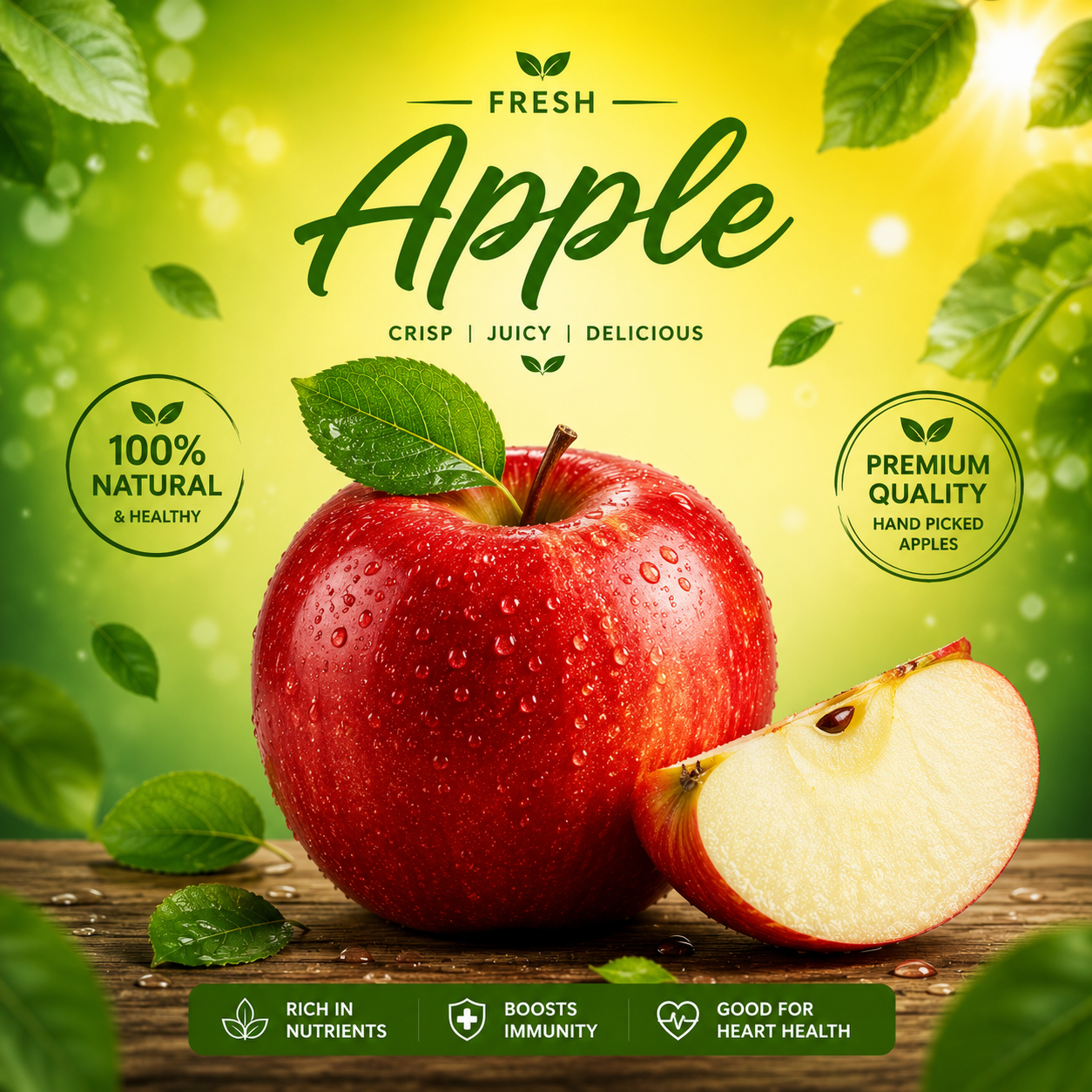 Farm Fresh Apples - 1kg