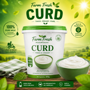 Farm Fresh Curd - 1kg