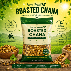 Farm Fresh Roasted Chana - 100gm